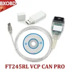 VCP сканер VAG CAN PRO 5.5.1 с ключом FTDI FT245RL VAG Can Pro 2018 для Can Bus UDS K Line USB для VW AUDI VCP PRO