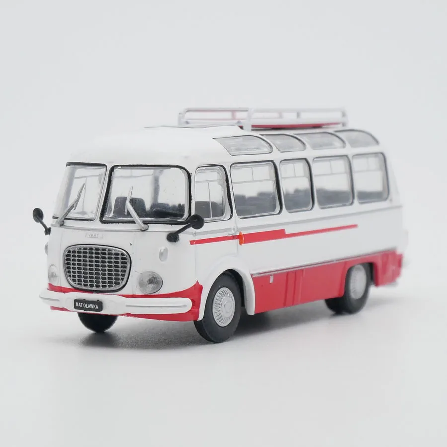 

Diecast IXO 1:72 Scale Ist Jelcz Mat Ohawka Yelch Bus Polish Bus Alloy Die Cast Classic Vintage Car Model Collectible Toy Gift