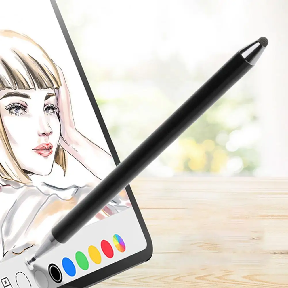 

Stylus Pen Smooth Writing Portable Universal Aluminum Alloy Pencil for Laptop