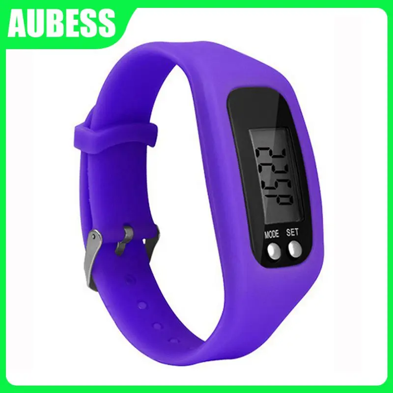 

Digital Runing Track Sport Watch LCD Pedometer Walking Step Recording Tracker Caloire Counter Runing Step Sport Bracelet