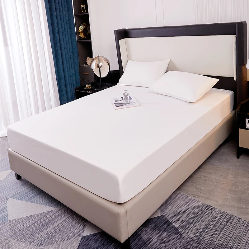 Водонепроницаемый Эластичный Лист King Size 360° ° Пододеяльник Из Полиэстера С