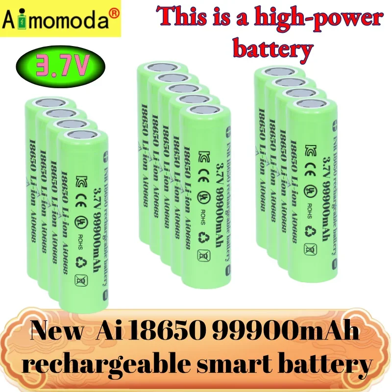 Аккумуляторная батарея 3 7 В INR18650 99900 мАч 5c