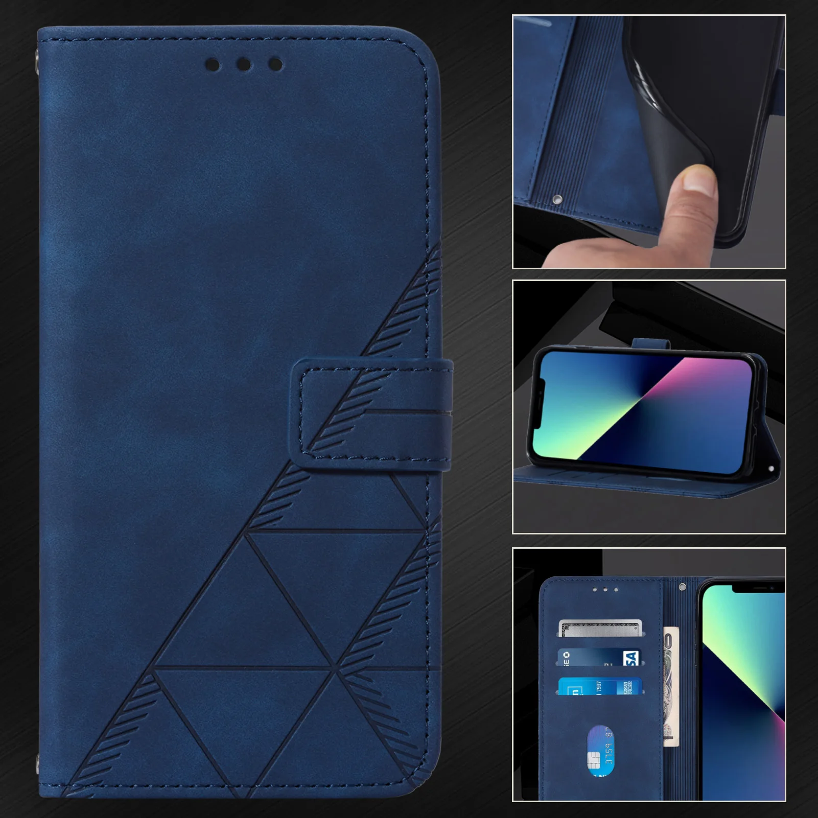 

Magnet PU Leather Case For Infinix itel Vision 3 2S S16 Pro P38 P37 P36 P651L S1661W Luxury Holder Flip Wallet Book Cases Coque