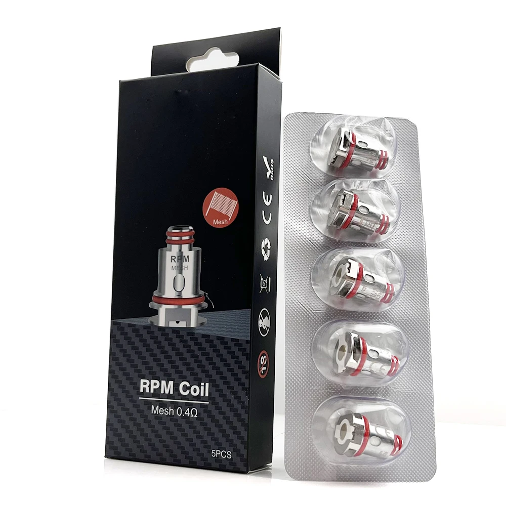 

RPM40 Coil 0.4ohm Mesh 0.8Ohm MTL SC 1.0ohm 1.4ohm Ceraimic RPM80 RPM2 Nord 2 System Cartridge Coils