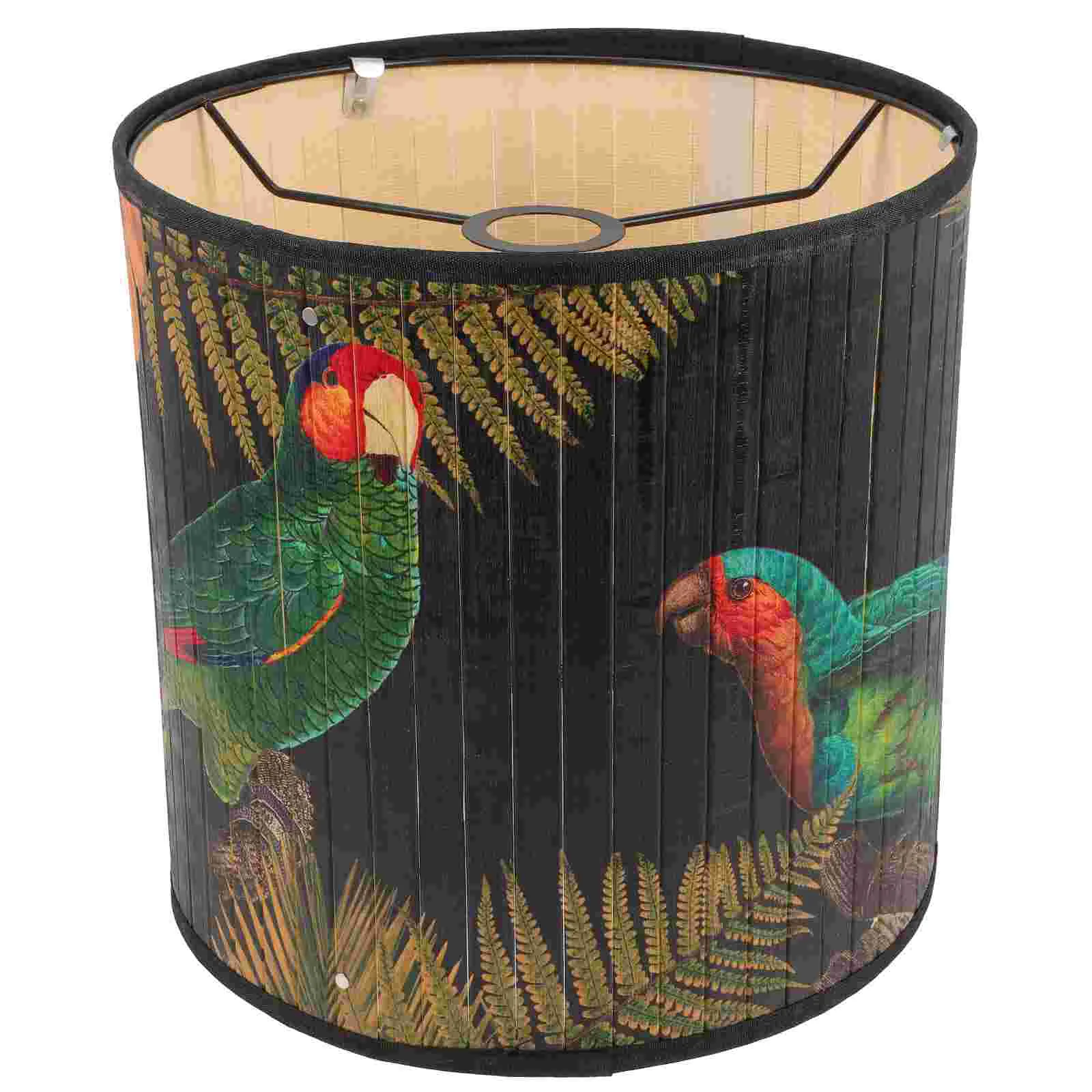 

Folding Lamp Cover Light Wear-resistant Shade Exquisite Pattern Lampshade Harp Decorative
