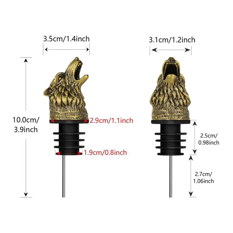 Аэратор для вина наливной аппарат ликера с животными носик безопасный бар ликер