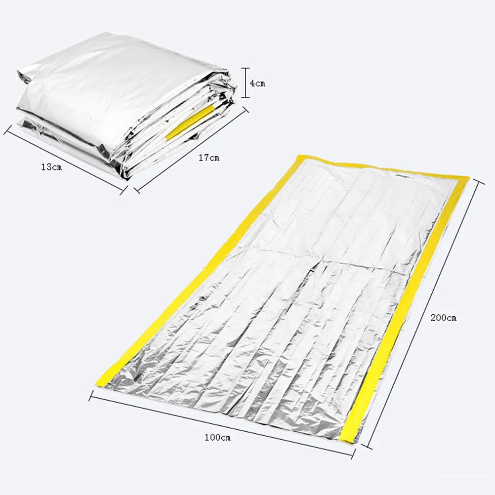 Низкотемпературный спальный мешок одеяло из фольги для кемпинга рюкзак первой