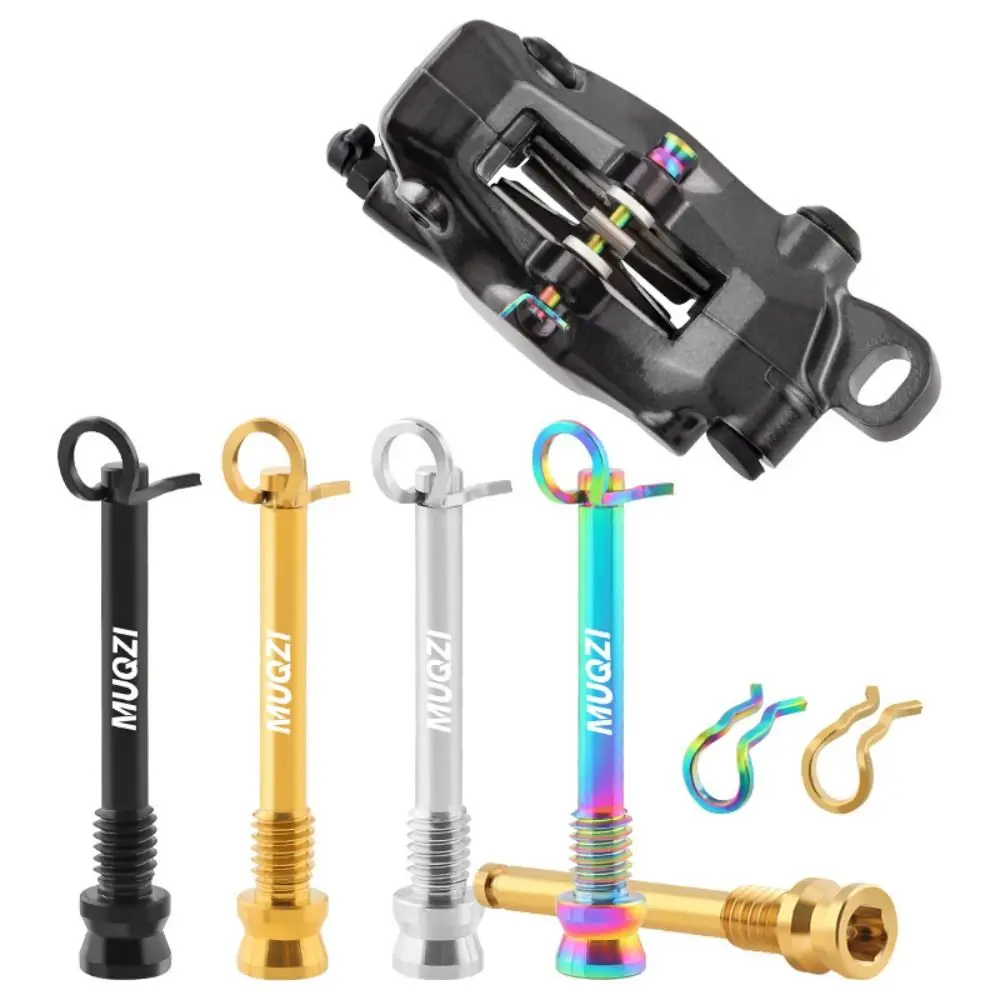 2 шт. Новые титановые винты для велосипедных дисковых тормозов разноцветные