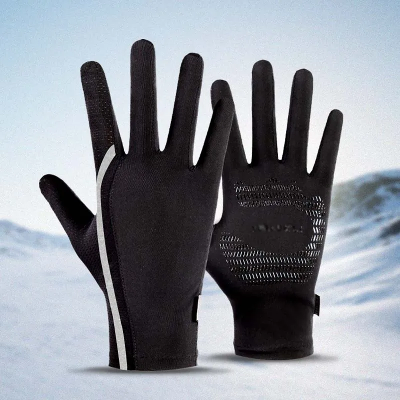 

Summer Men's Sunscreen Gloves Outdoor Riding Sports Fishing Anti-uv Anti-slip Breathable Quick-drying Women's Gloves