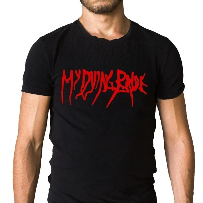 Футболка мужская хлопковая с логотипом группы My KILLING брендовая тенниска рукавами