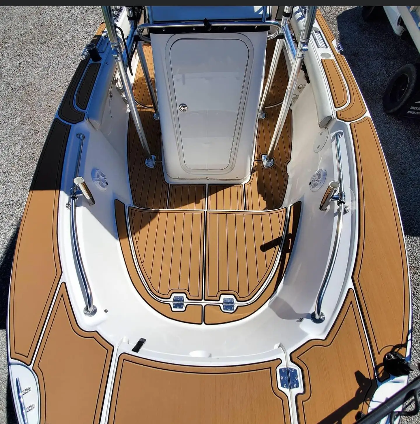 Komin из пенопласта EVA напольные покрытия для лодок 2400*450*6 мм нескользящая морская