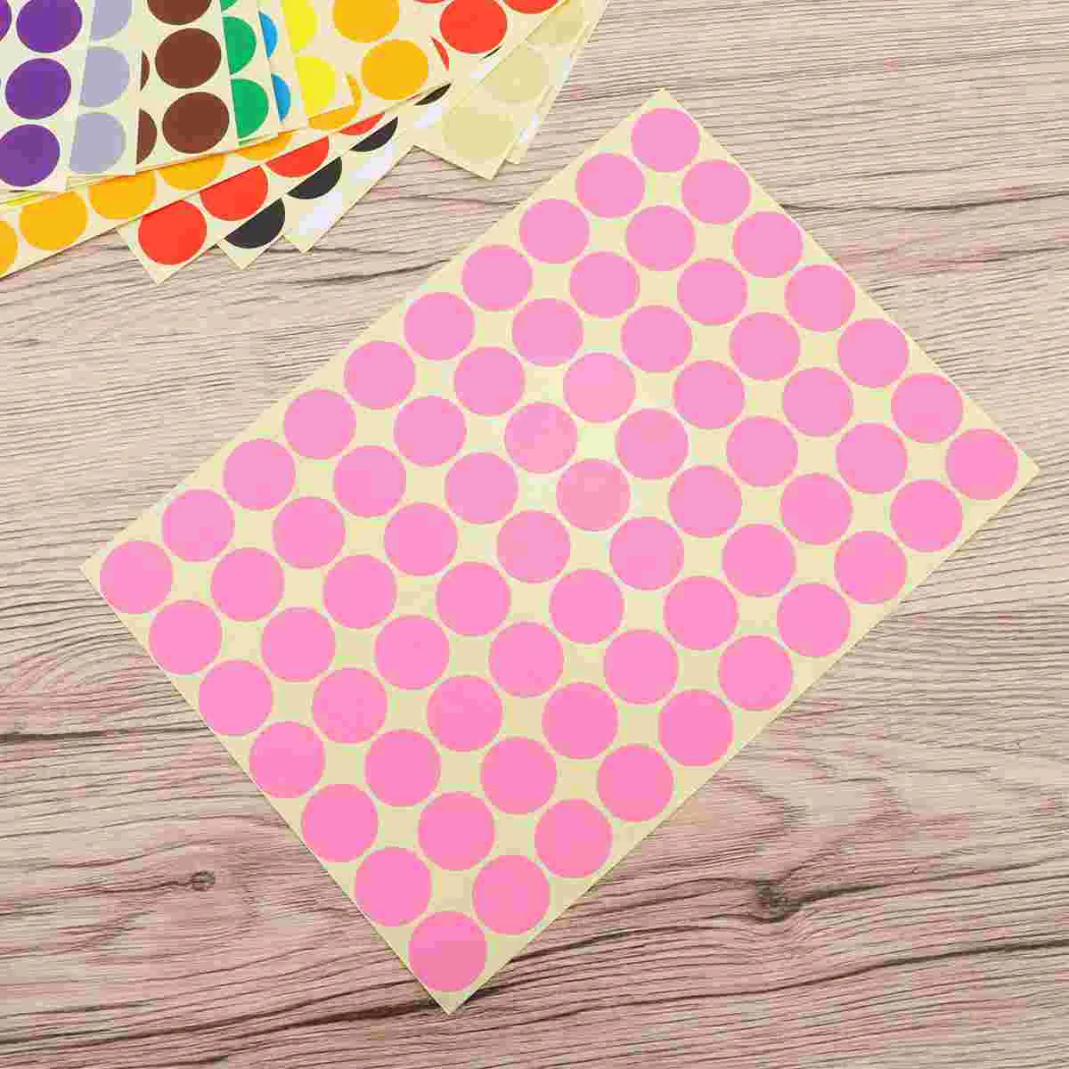 

16 Pcs Marking Label Little Circle Stickers Sticker Labels Dot Marker Green Stickers Gift Adhesive Labels Coding Dot Labels