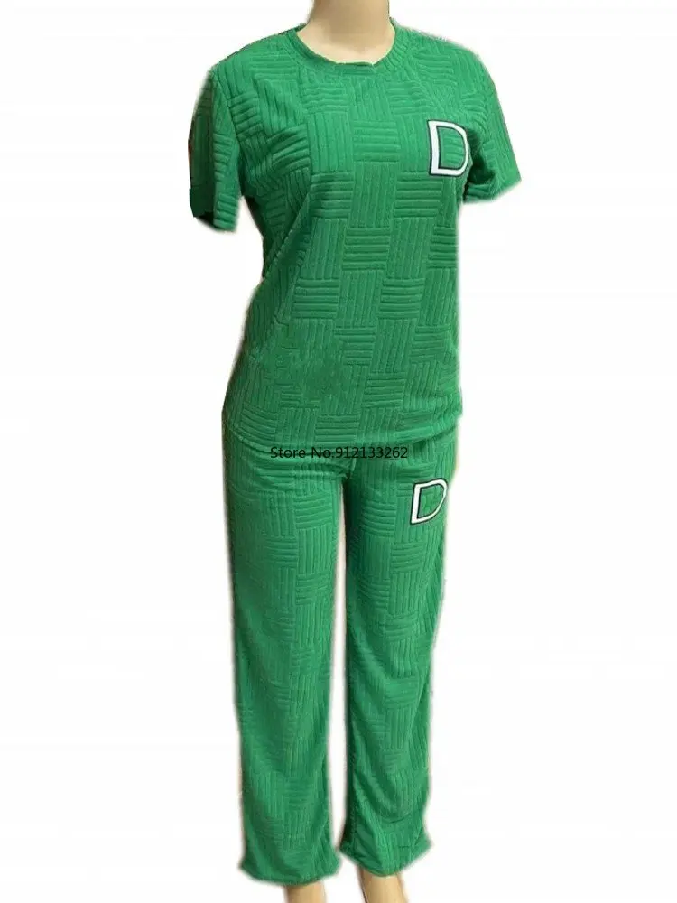 

2 Pieces Women's Sets 2023 Autumn Winter Letter Print Pullover Suit Tops And Pants Suits Two Piece Set Tracksuit Outfit