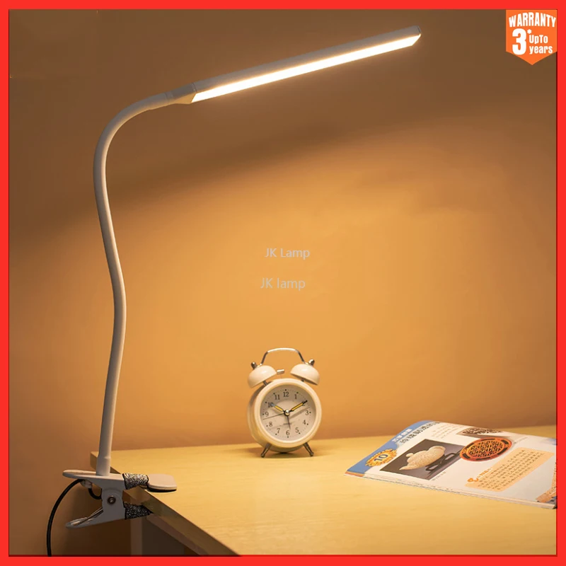 

Xiaomi LED Folding Clamp Desk Lamp Eye Protection Rechargeable Table Lamp Clip on Light for Bed Reading Working and Computers