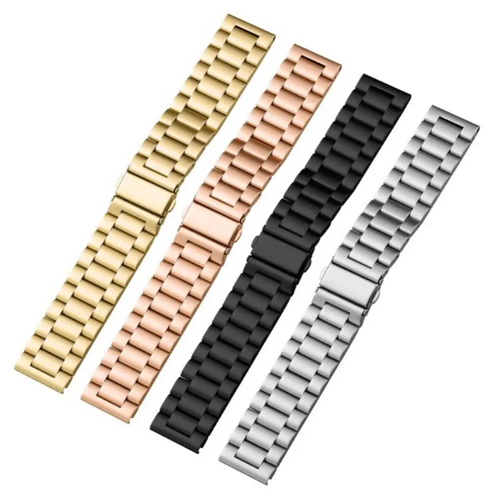 

2023 New Universal Sport Watchband 22mm Quick-release Strap Rust-proof Smart Watch Accessories Metal Watch Strap Stainless Steel