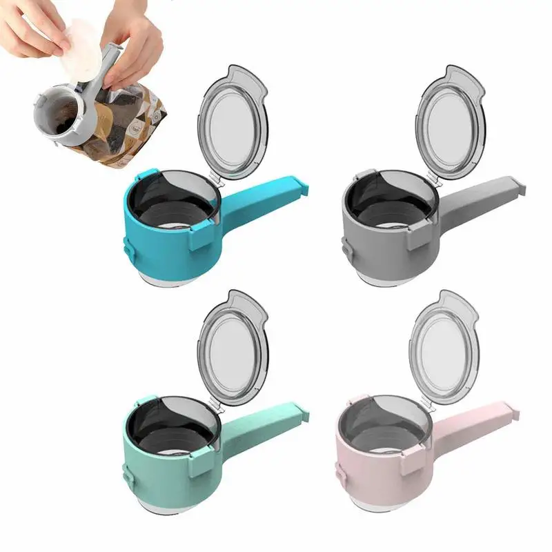 

Food Bag Clips 4-Piece Set Portable Snack Bag Sealing Clips Airtight Clamp For Pouring Snacks Small Potato Chips Cornflakes