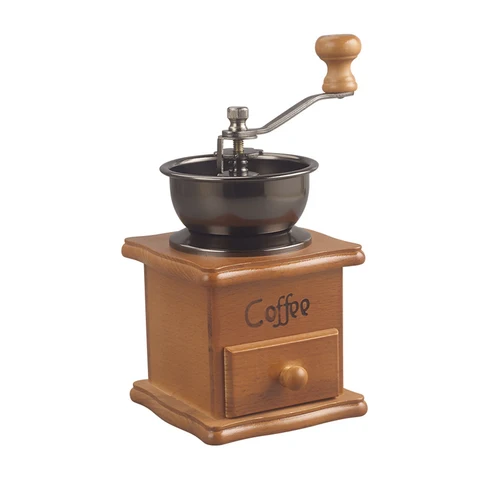 Кофемолка с ручным заводом, 2 цвета, портативная прочная маленькая керамическая бытовая ручная кофемолка для зерен