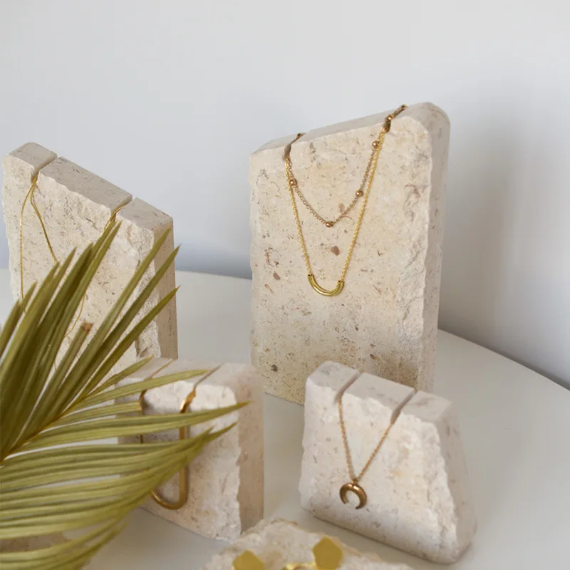 Jewelry Display Stand Jewelry Necklace Ring Display Board Factory Direct Sales Square Creative Display Window Props