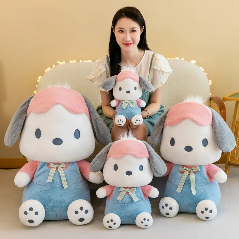 

Sanrio Limited Kawaii Pochacco Creative Plush Toy Dolls Anime Kawaii Dolls Pendant Collection Children's Birthday Festival Gifts