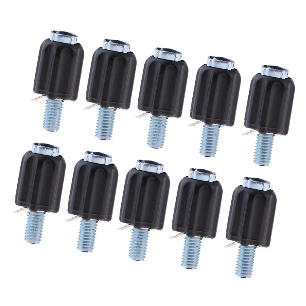 

10 Pieces Adjuster Front Derailleur Bolts Brake Cable Adjusting Screw M5x 25mm