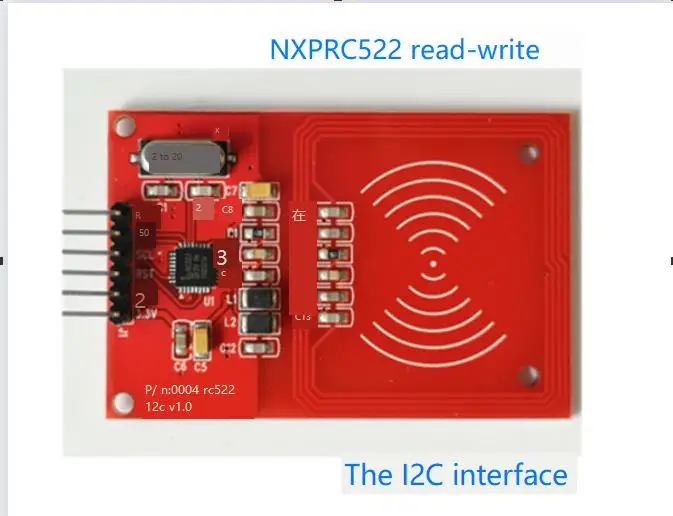 

RC522 RFID IC Card Induction Radio Frequency Module I2C Interface 13.56MHz