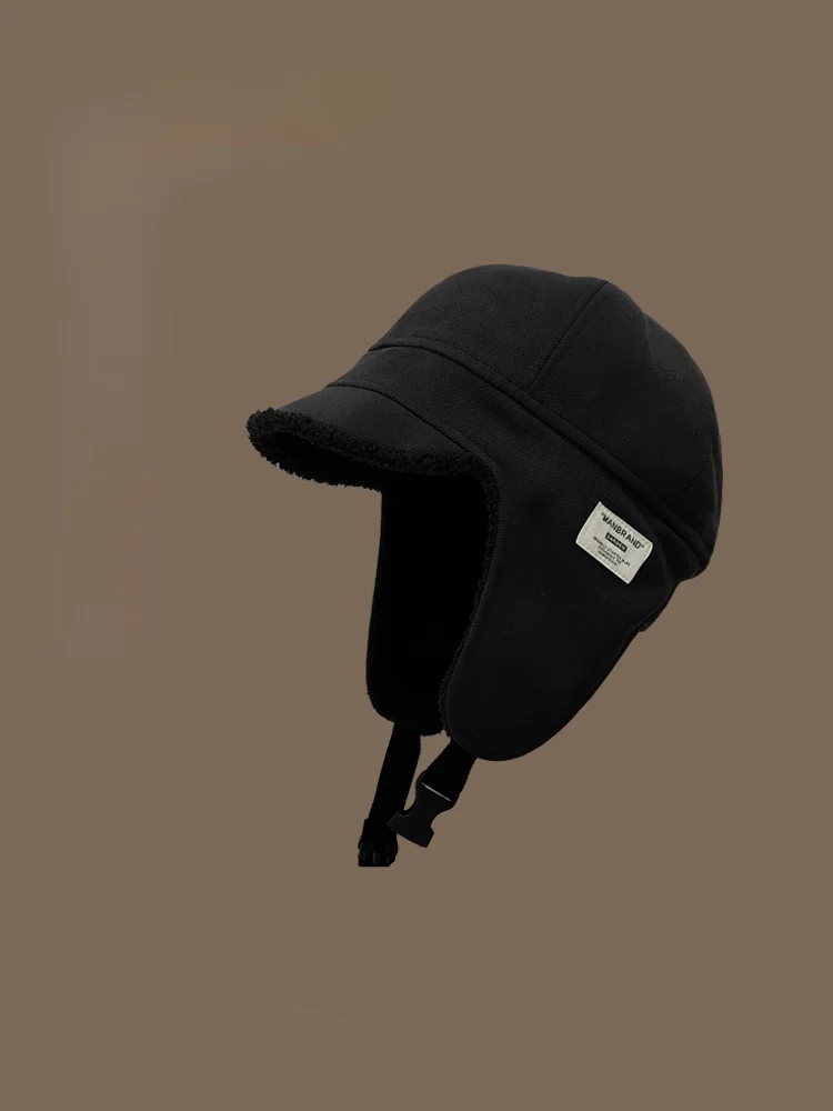 Northeast Outdoor Cold-Proof Flight Helmet Women's Autumn and Winter Fleece-lined Thickened Warm Cotton-Padded Cap Riding Ear...