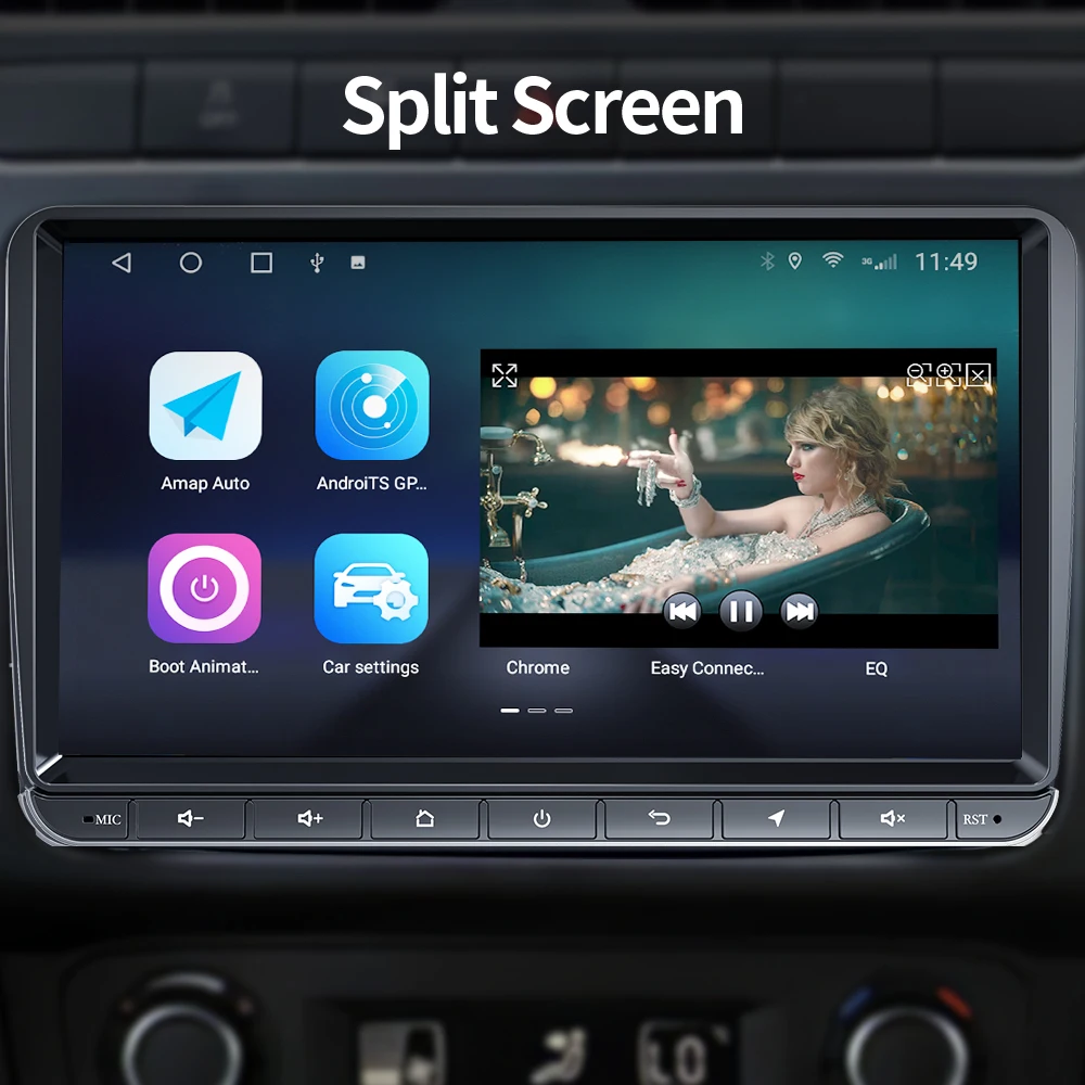 2din Android для Volkswagen VW Polo Jetta Skoda Octavia 2 Golf 5 7 Touran Автомагнитола мультимедийный плеер