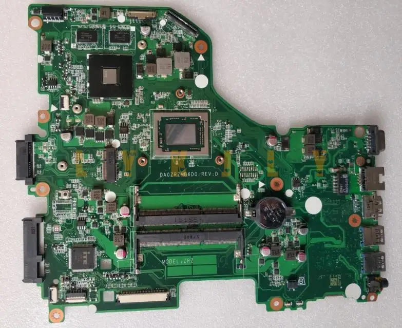 Материнская плата для ноутбука Acer Aspire E5-552 DA0ZRZMB6D0 (с зеркальным процессором + R7 M360M 2