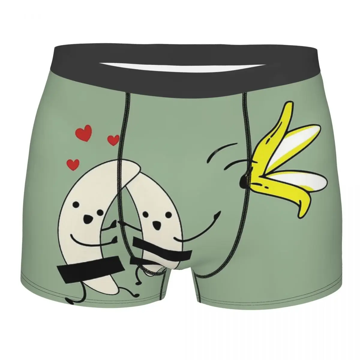 

Bananas Going Naked Together Bananas Creative Design Underpants Homme Panties Man Underwear Sexy Shorts Boxer Briefs