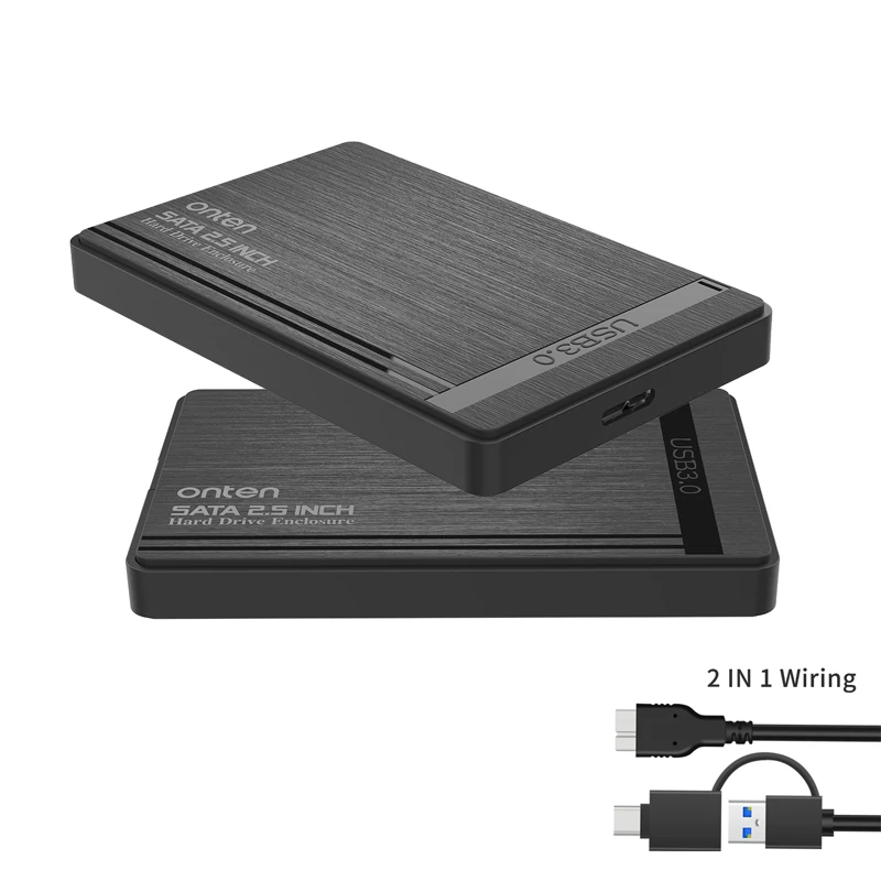 Корпус для жесткого диска Высокоскоростной корпус USB 3.0/Type-c до 2 5-дюймового