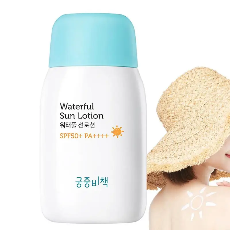 

Солнцезащитный крем SPF 50, стойкий и водонепроницаемый, увлажняющий, не липкий, с широким спектром, для лица и тела