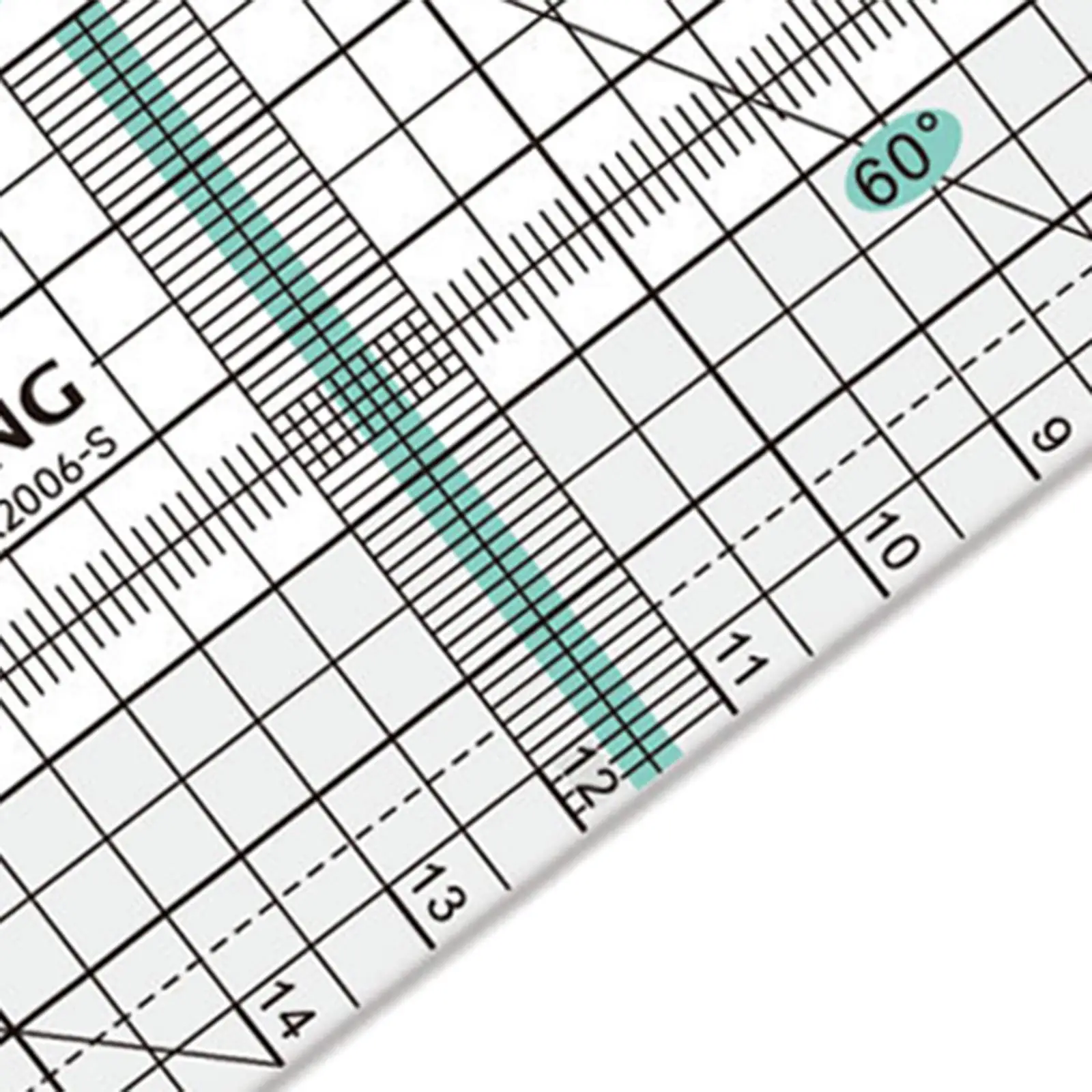 Измерительная швейная линейка Многофункциональная прозрачная для кожи