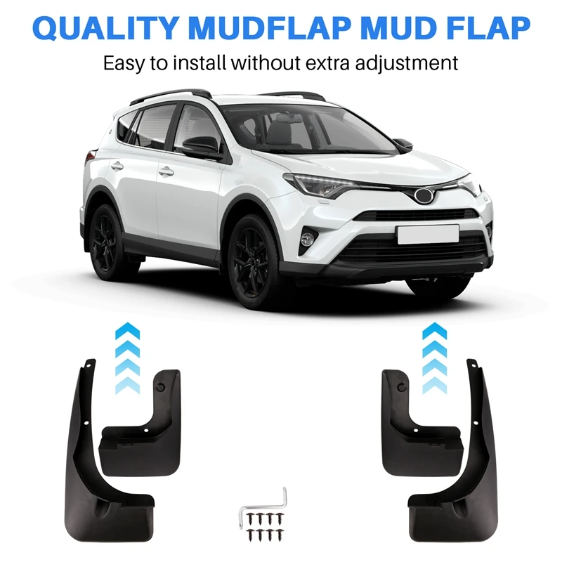 Мягкий автомобильный брызговик для Toyota RAV4 XA40 2013 2014 2015