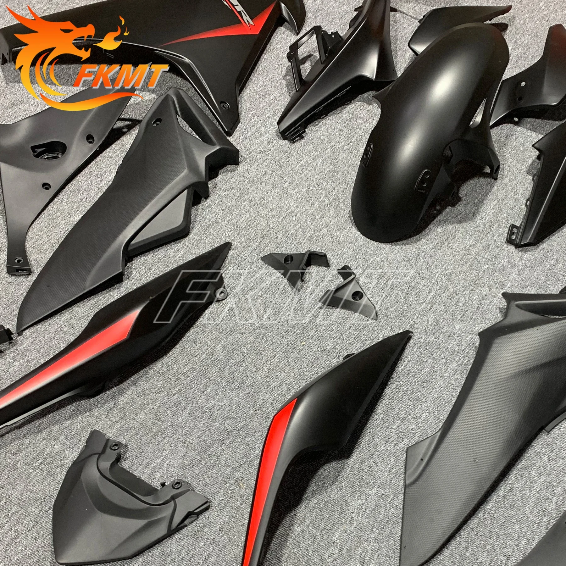 Фото Новый комплект обтекателей для мотоцикла ABS, подходит для Honda CBR600F pc41 2011 2012 2013, полный комплект обтекателей для кузова, красный, белый №5