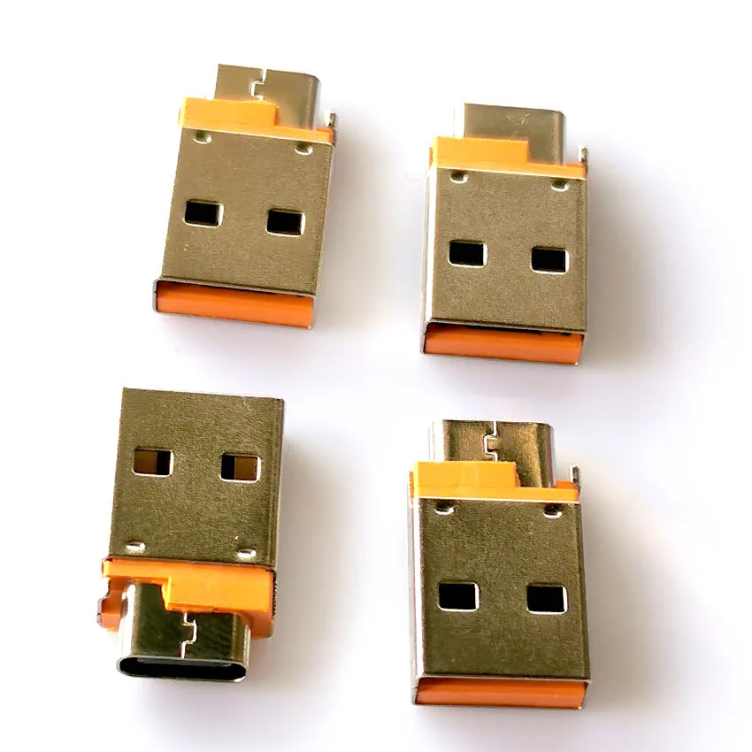 

1-10PCS OTG Adapter USB A Type Male To USB 3.1 Female Fas Charging Converter USB to Type-C Plug USB C Connector Accessory