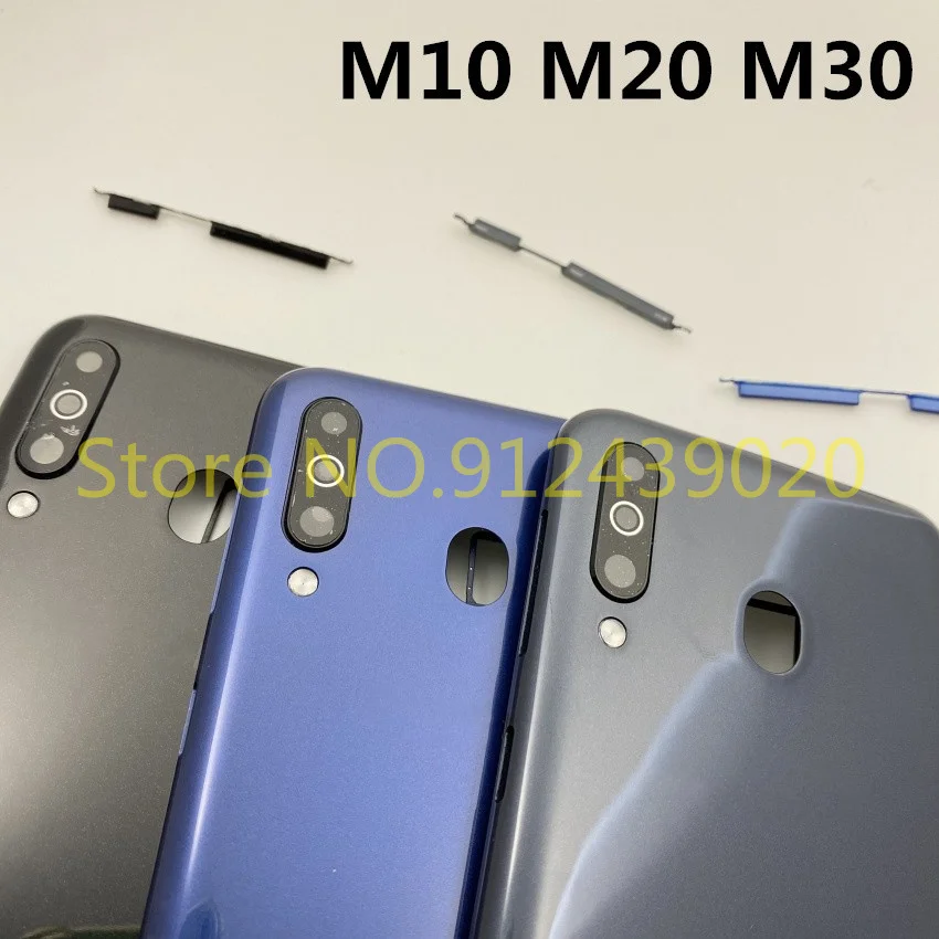 Оригинальная задняя крышка батарейного отсека для SAMSUNG Galaxy M10 M20 M30 M11 M21 M31 корпуса