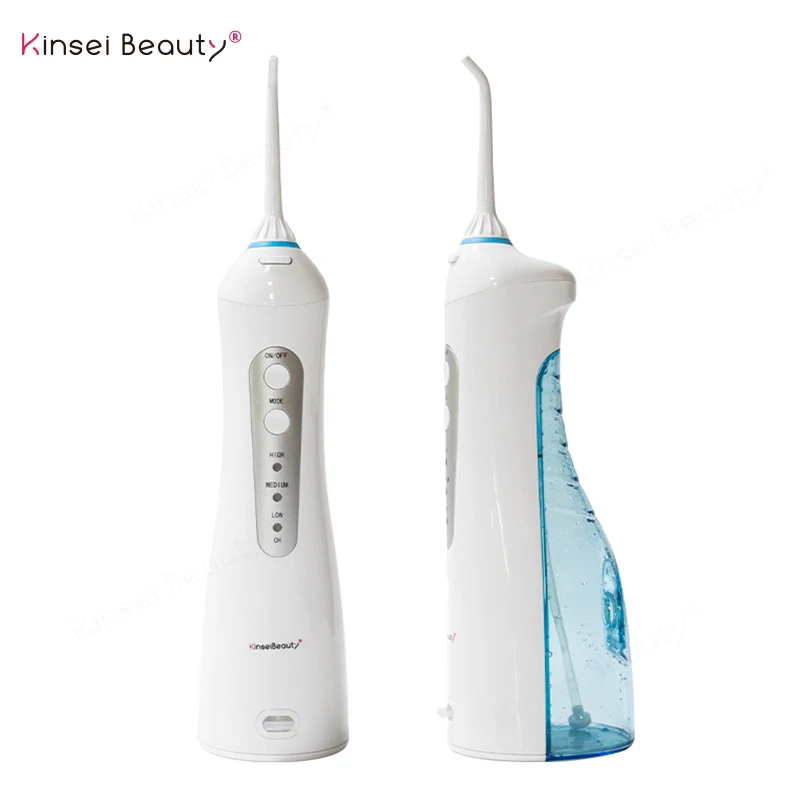 

Portable Electric Oral Irrigator 3 Modes Rechargeable Oral Irrigator Water Dental Flosser 4 Water Jet Tips Tooth care tool