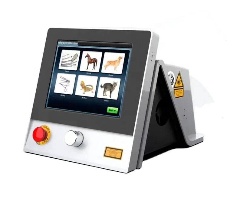 

Veterinary laser therapy equipment for animals and vet clinic