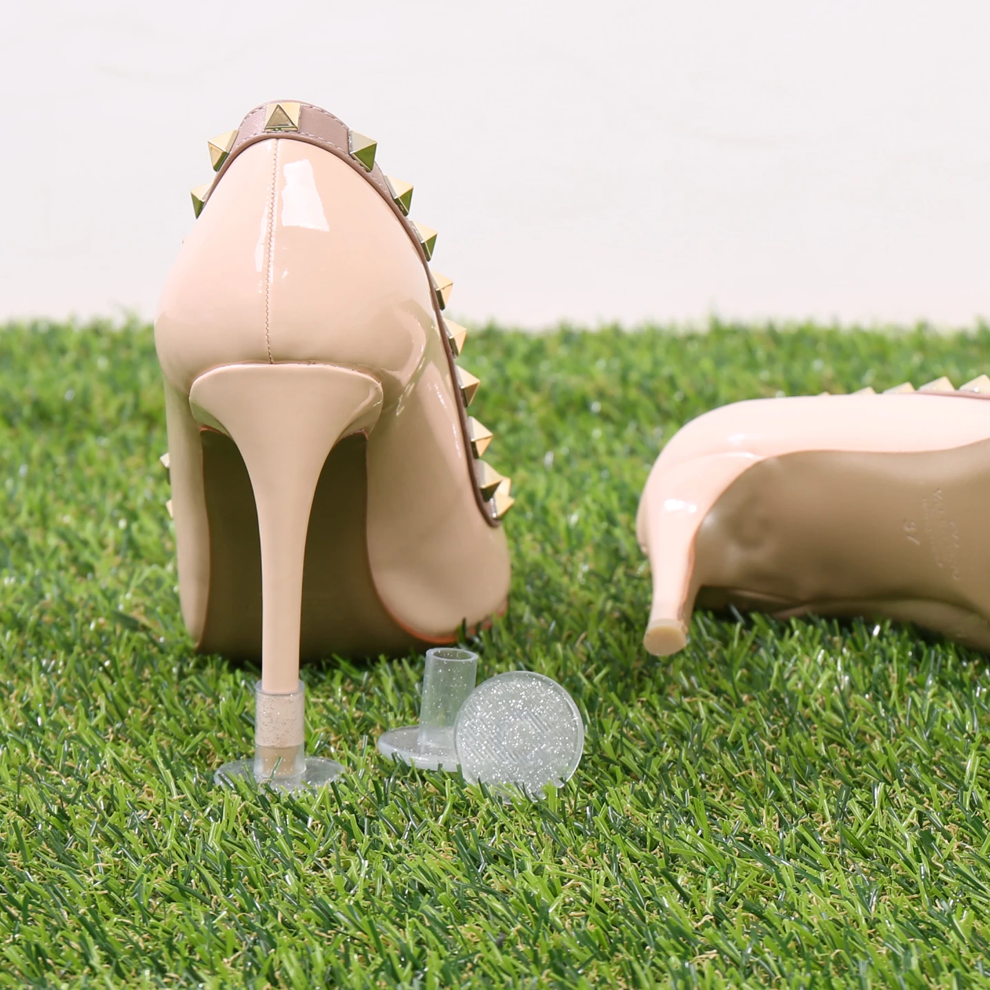 120 Pairs/Lot Silicone Heel Stopper High Heeler Stiletto Dancing Covers Antislip PVC Heel Protectors For Bridal Wedding Party