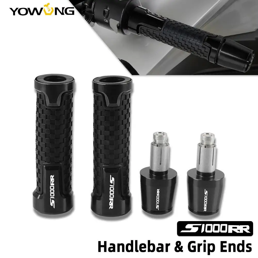 

For BMW S1000RR S 1000RR S 1000 RR 2015 2016 2017 2018 Motorcycle Accessories 7/8"22mm Handle grips handlebar grip ends Plug