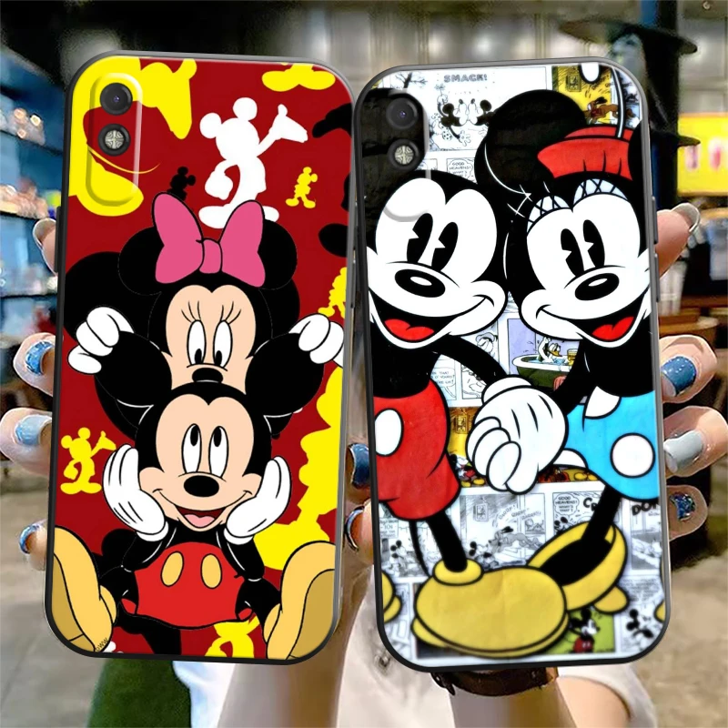 

Disney Mickey Mouse Phone Case For Xiaomi Redmi 9 9i 9AT 9T 9A 9C 10 Note 9 9T 9S 10 10 Pro 10S 10 5G Soft Coque Funda Carcasa