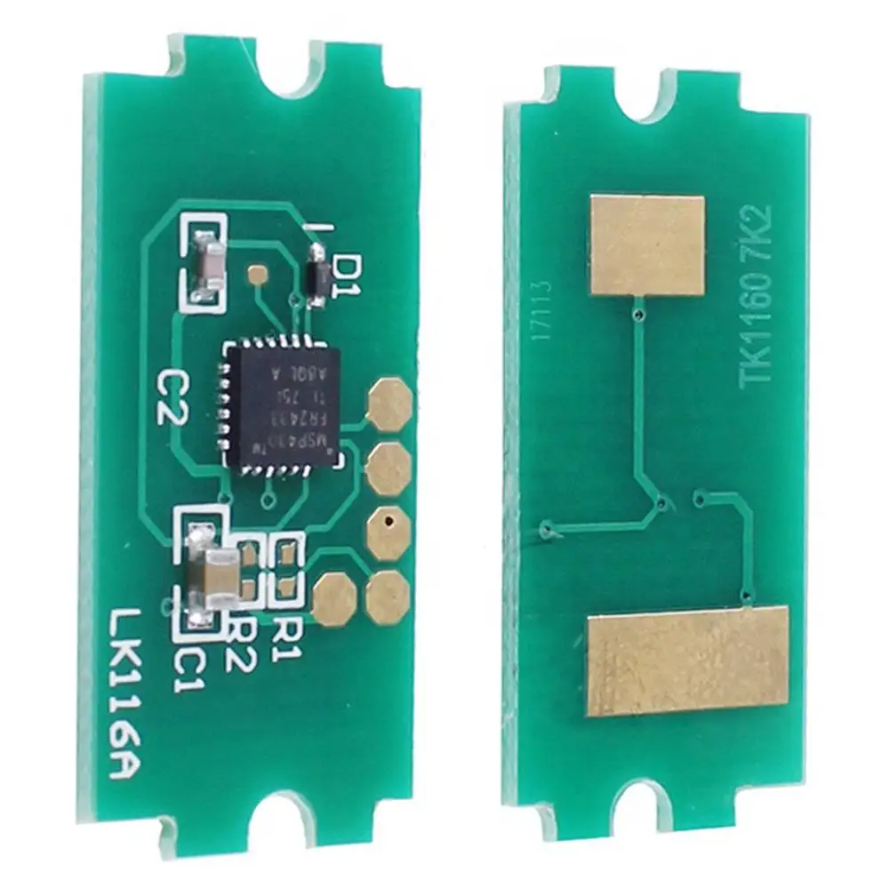 Тонер-чип для Kyocera Mita TK1160 TK1162 TK1163 TK1164 TK1166 TK1168 TK1168K TK 1160 1162 1163 1164 1166 1168
