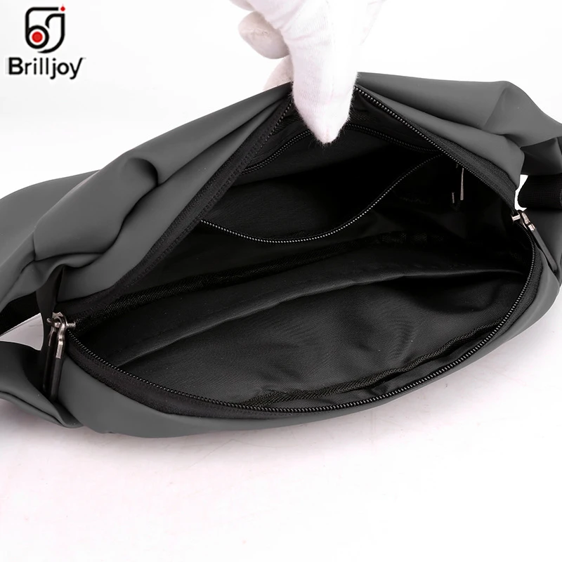 Brilljoy Fashion Belt Bag Unisex Chest Bag Men Casual Sports Phone Pouch women Fanny Pack Male Hip Waist Bags Female Waist Pack
