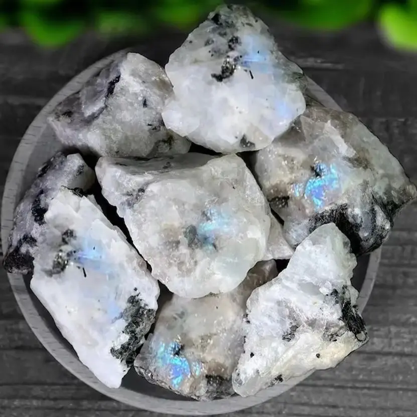 Высококачественный Натуральный Лунный Камень Гравий Для Аквариумных Цветочных