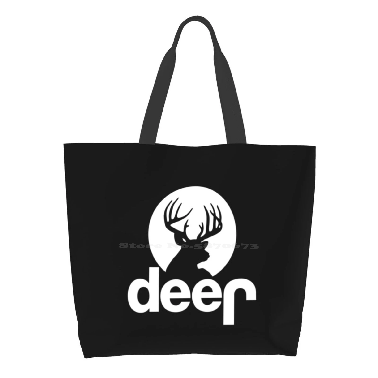 

Best Seller Deer Merchandise Reusable Household Tote Bags Storage Bags Deer Deer Merchendise Deer Stuff Deer Deer Deer Sweater