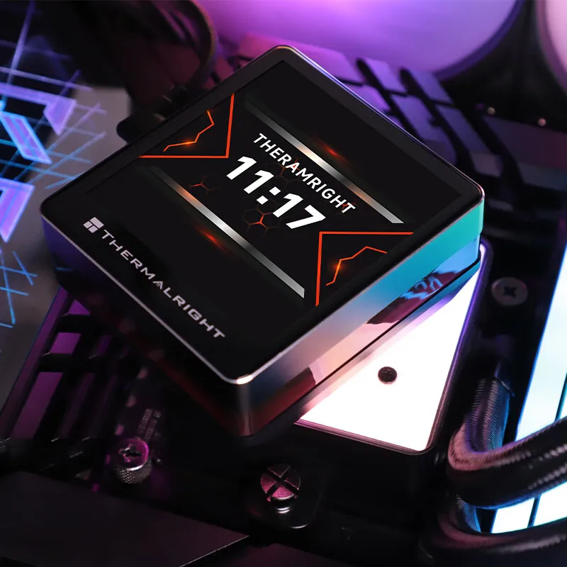 Thermalright GRAND VISION 360 Универсальный процессор с водяным охлаждением разрешение 3 4