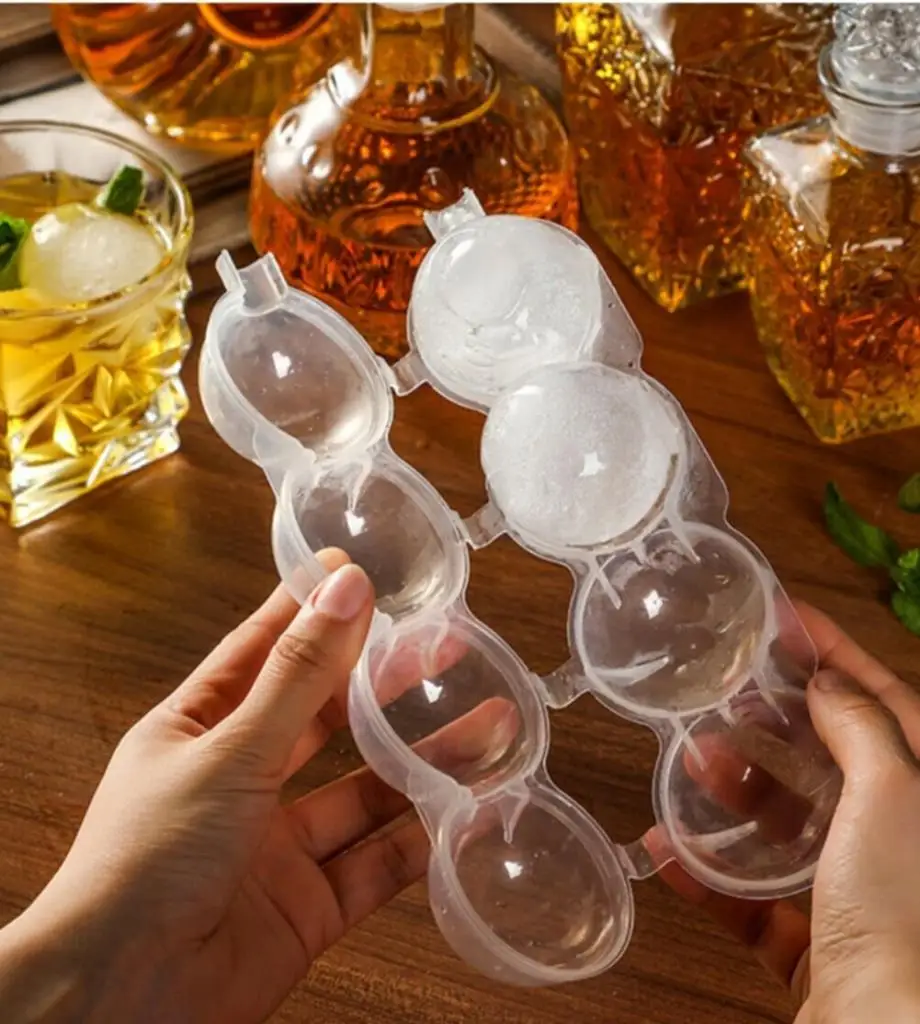 

4 compartment sphere ice ball mold-round ice ball