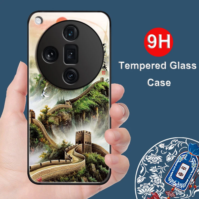 Закаленное стекло для OPPO Find X7 Pro Чехол X7Pro X7Ultra твердая задняя крышка Z 60 Ultra Shell For