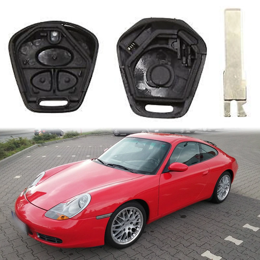 

Чехол для автомобильных ключей, для порше, кайен, 911, 996 Box S, 986, 3 кнопки