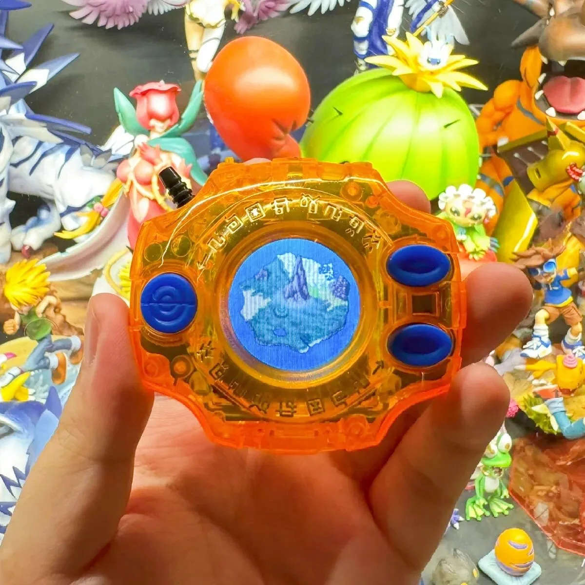 Оригинальная машина для приключений Bandai Digimon набор Dx 25-е юбилейное цветное